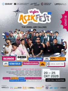 Raffles American School joined Jakarta’s favourite 2000s festival at Lippo Mall Nusantara, bringing student work and creative education to visitors.