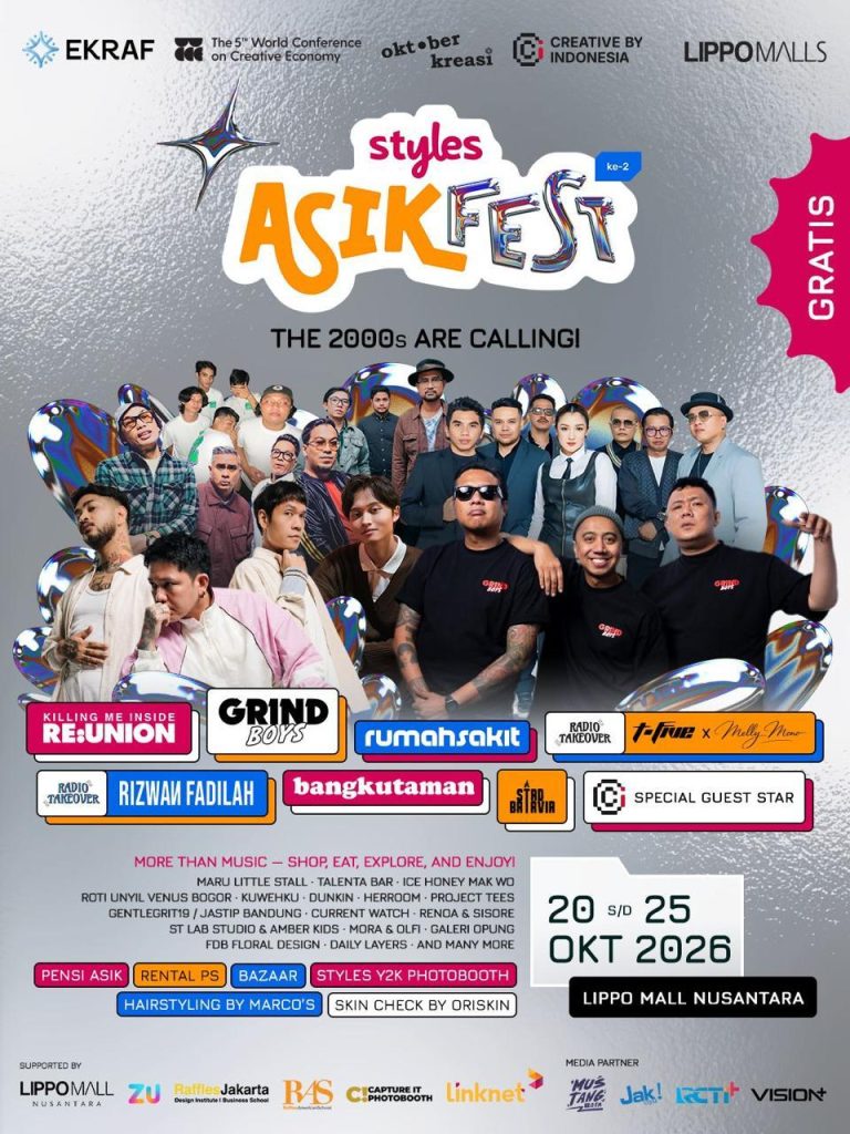Raffles American School joined Jakarta’s favourite 2000s festival at Lippo Mall Nusantara, bringing student work and creative education to visitors.